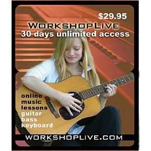  Online Music Lessons for Guitar Bass Keyboard Musical 