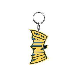  Batman   Flexible Rubber Keychain / Key Ring (Batman Logo 