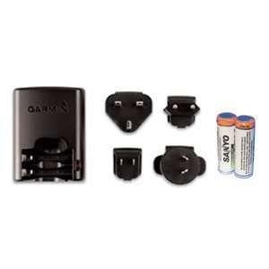  Garmin Rechargeable NiMH battery kit plus 2 AA NiMH batteries 