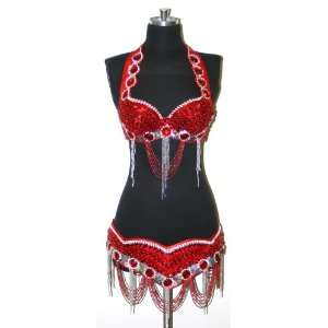  Simple and Elegant Professional Belly Dance Sequin Beaded 