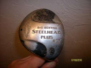 Callaway Steelhead Plus 7 Wood Golf Club Reg. Graphite  