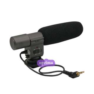   Stereo Microphone Shotgun for DSLR Camcorder DV SLR Canon 60D  