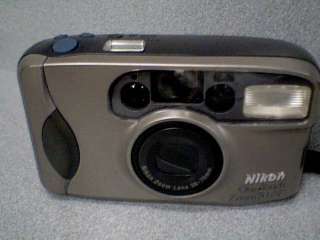 NIKON ONE TOUCH ZOOM 70 AF 35MM FILM CAMERA~USED~WORKS 018208018550 