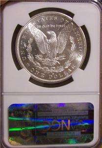   Silver Dollar MS 65 PL NGC Graded Proof LIke Antique US Coin  
