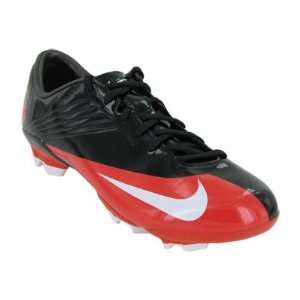   FG SOCCER CLEATS 7 (BLACK/WHITE/CHALLENGE RED)