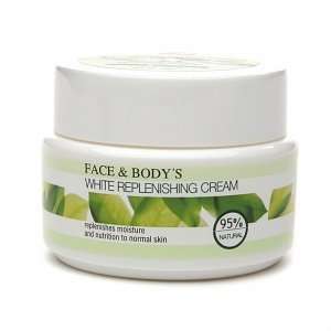   and Body White Replenishing Cream, Normal Skin, 1.76 Ounce Beauty