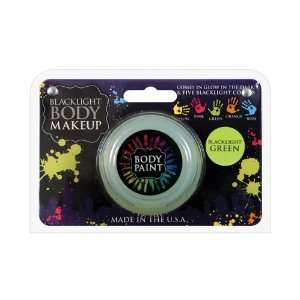  Blacklight body make up paint   green Health & Personal 