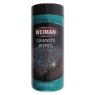 Weiman Cleaning and Polishing Granite Wipes 30 ct. product details 