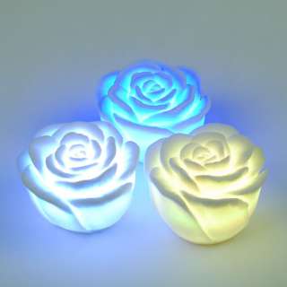 1pcs color changing LED rose lamp Xmas christmas gift  