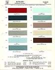  color chip card 1963 rambler factory correc location deming nm watch 