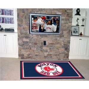 MLB   Boston Red Sox Boston Red Sox   Rug 4x6 Mat  Sports 