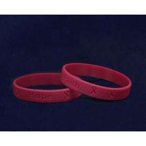   Ribbon Silicone Bracelets   Child Size (50 Bracelets) 