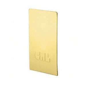 CRL Satin Brass and Caps for B5A Series SurfaceMate Base Shoe by CR 