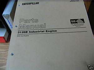Caterpillar 3126B Industrial Engine Parts Manual DCS1   