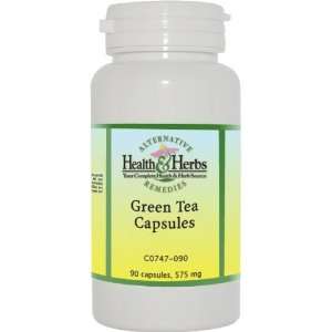  Alternative Health & Herbs Remedies Green Tea Capsules, 90 