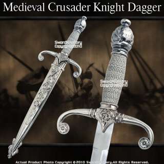 Medieval Crusader Knight Short Sword Historic Dagger  