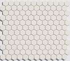 hexagon tile bathroom shower floor porcelain  