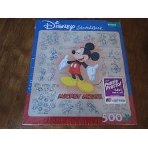   Mickey Mouse 529 Piece Jigsaw Puzzle by Buffalo Games 
