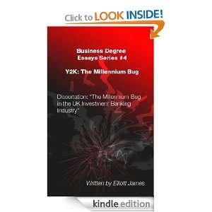   Essays #4 The Millennium Bug in the UK Investment Banking Industry