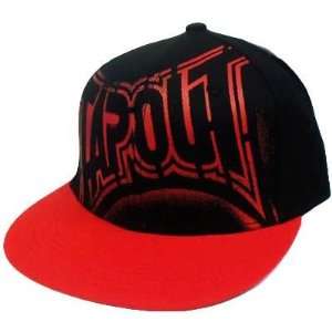  MMA UFC Tapout Cage Fighting Flat Bill Flex Fit Small 