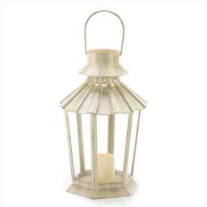  Weathered Garden Candle Lantern