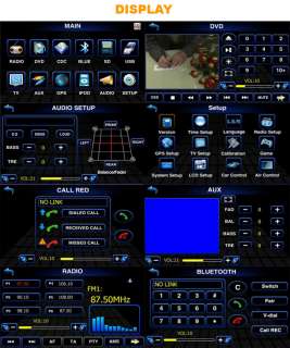 AUTORADIO GPS DVD TV Multimedia player for Citroen C4  