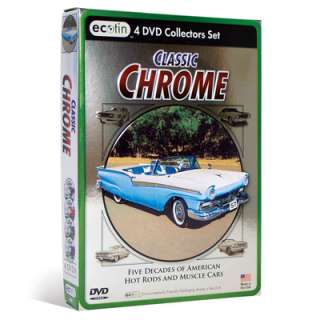 New Classic Chrome DVD 4 Disc Set, Old Traditional Cars 781735603406 