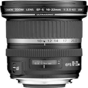  Canon EF S 10 22mm f/3.5 4.5 USM SLR Lens for EOS Digital 