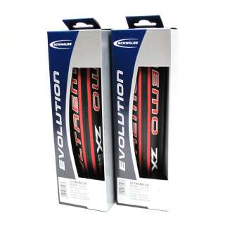   Pair (2x) Schwalbe Ultremo ZX HD Road Bike Bicycle Tires Red 700x23c