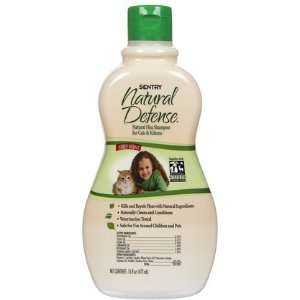  Natural Defense Flea Shampoo Cat   16oz (Quantity of 6 