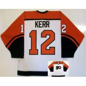    Tim Kerr Philadelphia Flyers Vintage Ccm Jersey