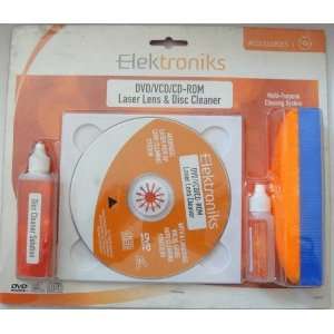    Elektroniks Dvd/vcd/cd rom Laser Lens and Disc Cleaner Electronics