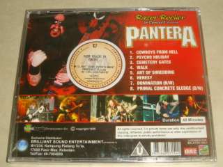 PANTERA RAZOR ROCKER IN CONCERT MALAYSIA VIDEO CD VCD DVD  