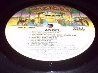 ANGEL WHITE HOT LP 1977 ALBUM RECORD CASABLANCA RECORDS NBLP 7085 
