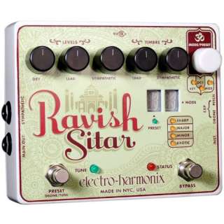 Electro Harmonix RAVISH Sitar Emulation Pedal  