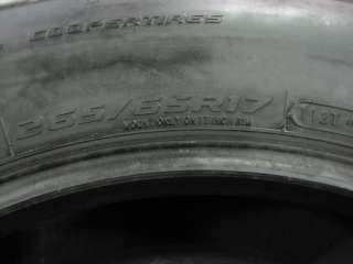COOPER DISCOVERER CTS 265/65/17 TIRE (R0668) 6/32  