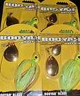 Booyah Spinnerbaits Spinnerbait Fishing Wht Sil 1/4 oz 719339070348 