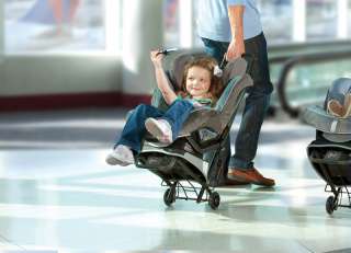  Britax Car Seat Travel Cart, Black Baby