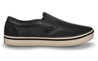 CROCS HOVER SLIP ON LEATHER MENS SNEAKER SHOES + SIZES  