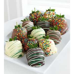   Celebrations Belgian Chocolate Covered Strawberries   Triple Dipped