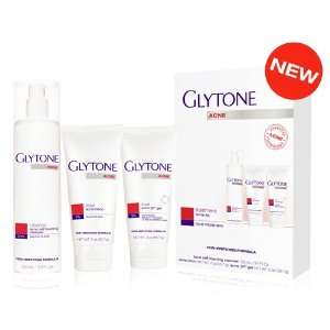  Glytone Acne Kit with Acne Self Foaming Cleanser Beauty