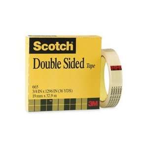  Double sided Tape, 3Core, 3/4x1296, 2/PK, Clear Qty12 