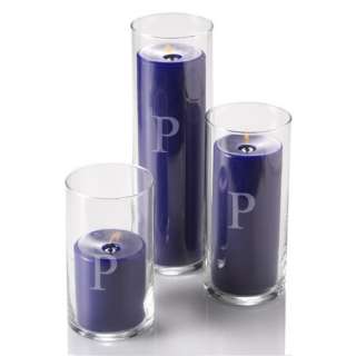   Glass Cylinder Pillar Candle Vase set, Custom Vases, Weddings  