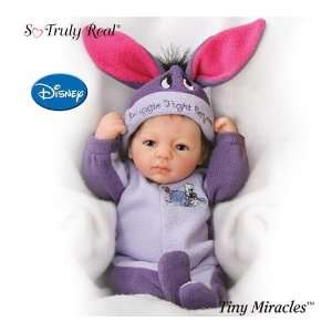  Tiny Miracles Eeyore Baby Doll So Truly Real Collectible 