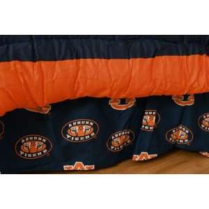    Auburn University Tigers Dust Ruffle Bed Skirt