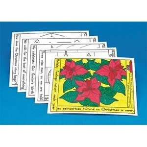  S&S Worldwide Coloring Placemats   Christmas (Set of 10 