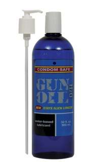 Gun Oil H2O Lube 32 oz Pump Bottle Empowered Products  