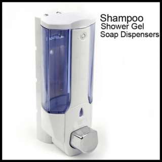 Wall Mounted Shampoo Shower Gel Soap Dispensers New  
