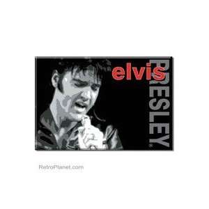  Elvis Microphone Magnet