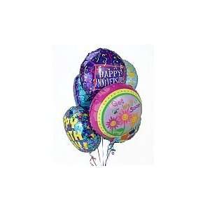  Congratulations Balloon Bouquet 6 Mylar Patio, Lawn 